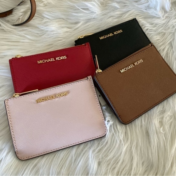 Michael Kors jet set travel small coin pouch & ID holder wallet - Picture 4 of 15